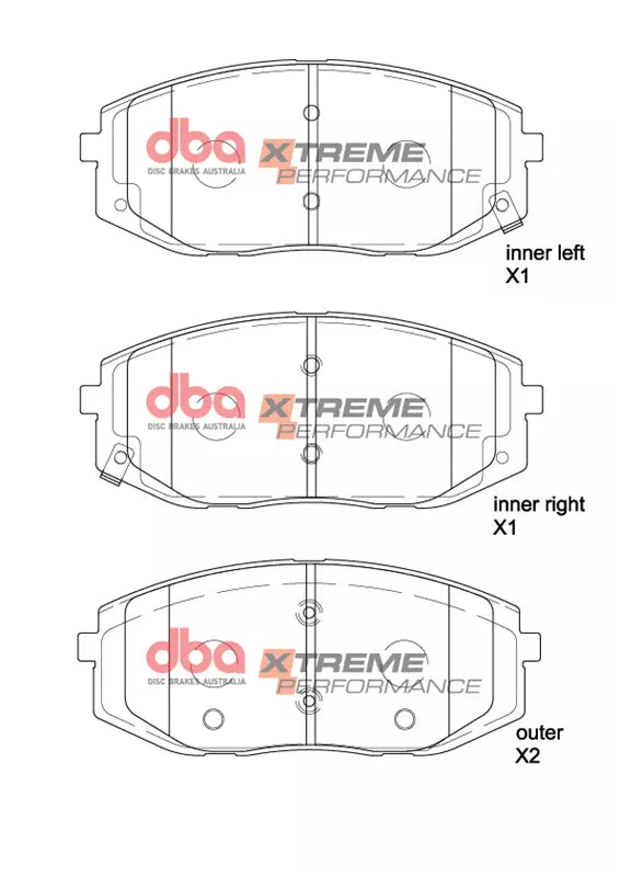 DB15185XP Brake Pads Xtreme Performance | Front