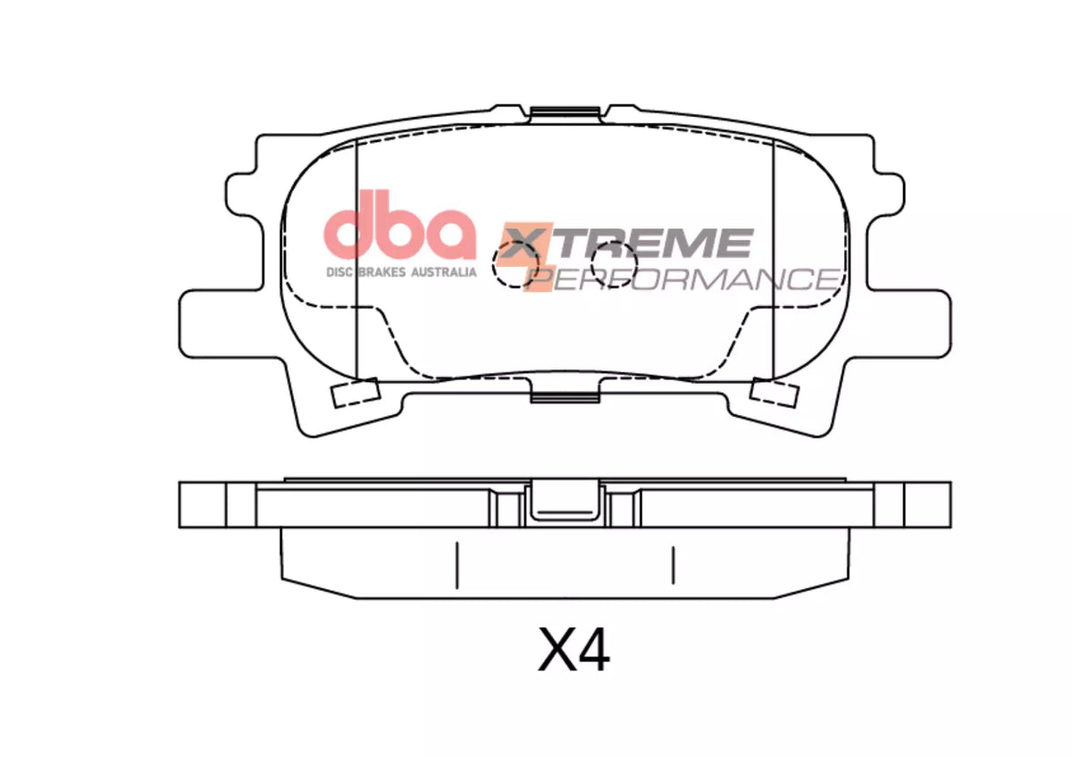 DB1518XP Brake Pads Xtreme Performance | Front