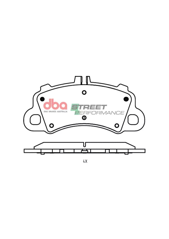 DB15279SP Brake Pads Street Performance | Front