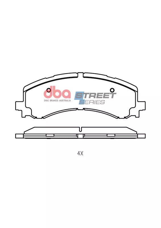 DB15285SS Brake Pads Street Series | Front