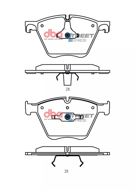 DB15290SS Brake Pads Street Series | Front