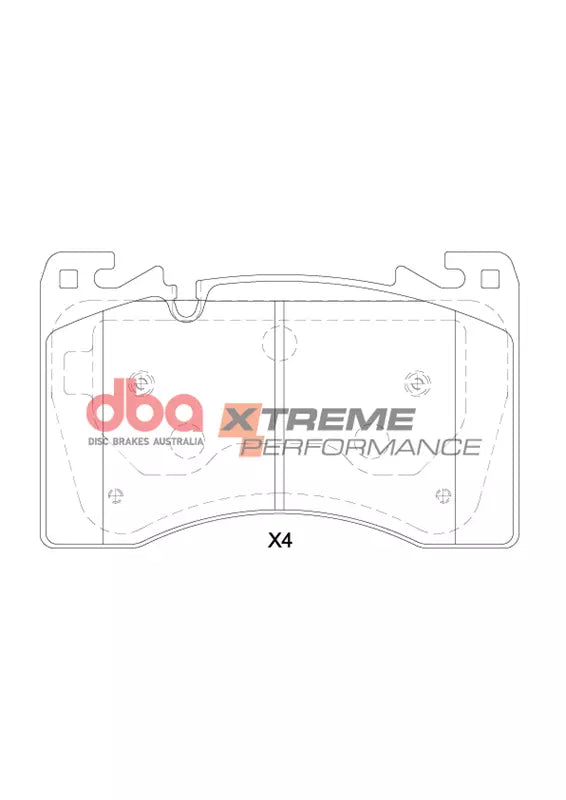 DB15292XP Brake Pads Xtreme Performance | Front