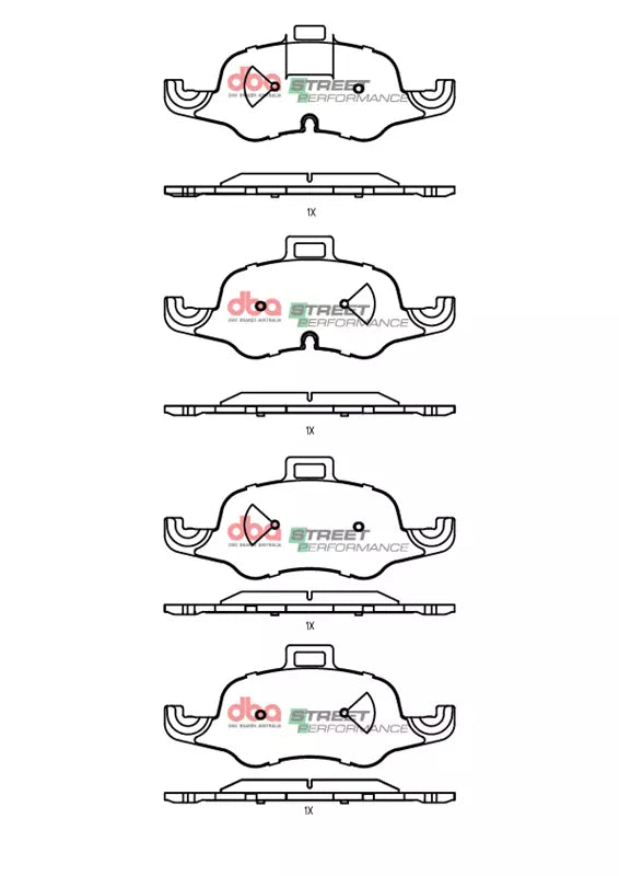 DB15298SP Brake Pads Street Performance | Front Axle