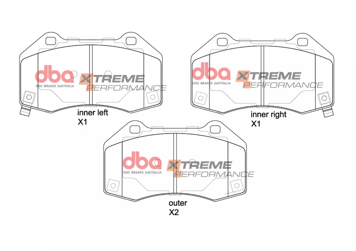 DB15306XP Brake Pads Xtreme Performance | Front Axle