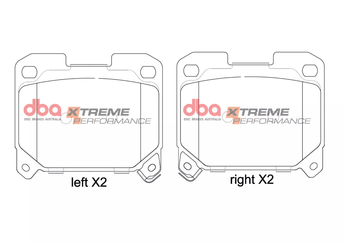 DB15311XP Brake Pads Xtreme Performance | Rear Axle