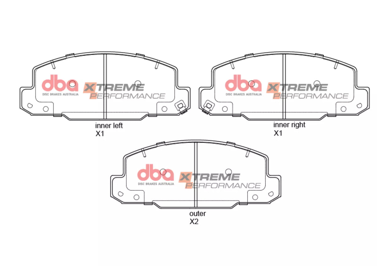 DB15351XP Brake Pads Xtreme Performance | Front