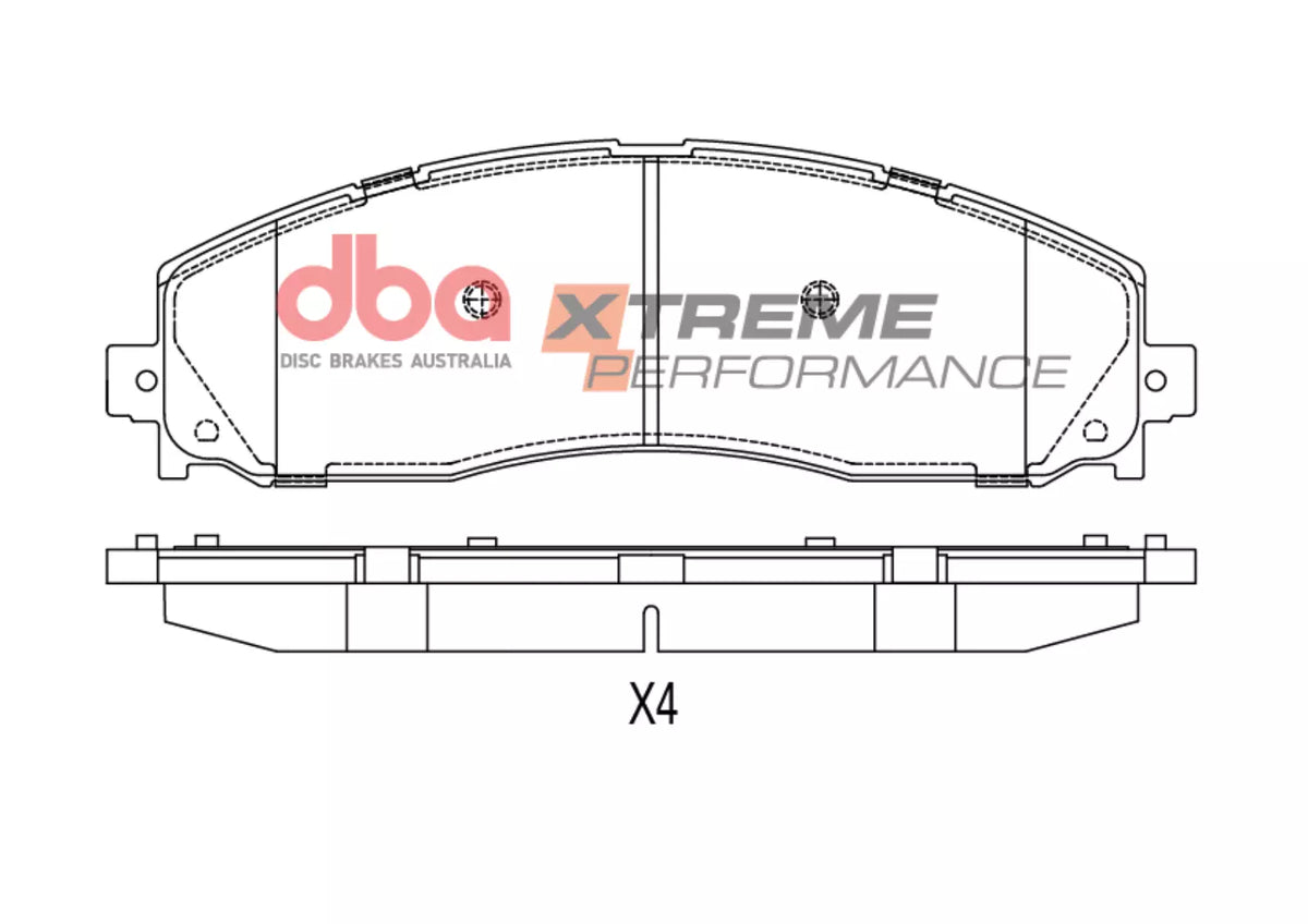 DB15362XP Brake Pads Xtreme Performance | Front