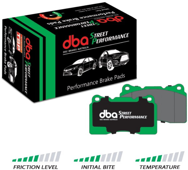 DBA2806E-1849SP Brake Kit - Street Series En-Shield Plain & Street Performance Brake Pads (2x DBA2806E + DB1849SP)