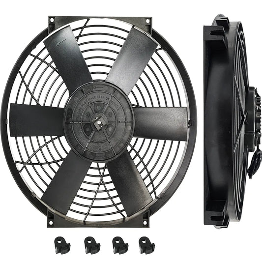 DC0131 - Brushless 16" High power Thermatic Electric Fan (12V)
