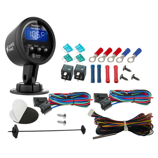 DC0500 - Digital Gauge Thermatic Fan & EWP Switch Kit