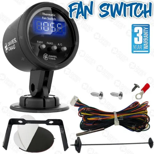 DC0501 - Digital Gauge Thermatic Fan Switch Kit