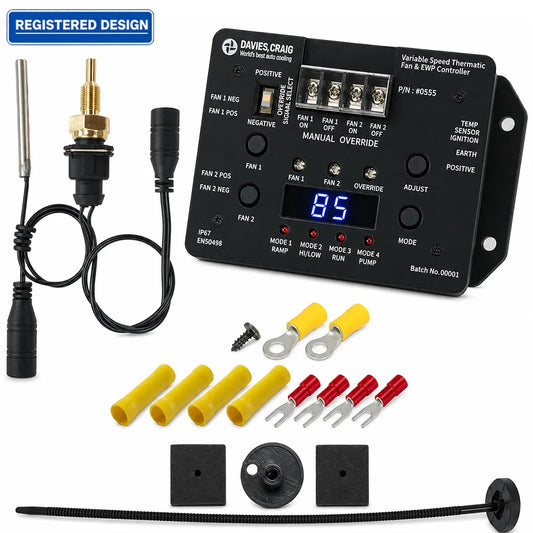 DC0556 - Variable Speed Controller Brushed Thermatic® Fan & EWP+1/8"" NPT Sensor