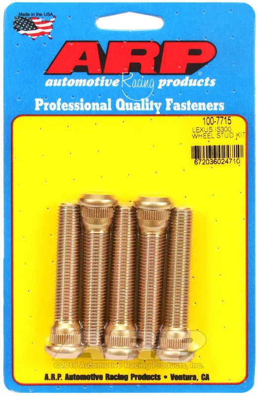 100-7715 - ARP Lexus IS300 M12x1.5inch Wheel Studs Kit