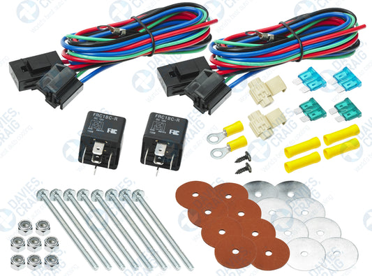 DC1002 - Universal Dual Fan Mounting Kit (12V)