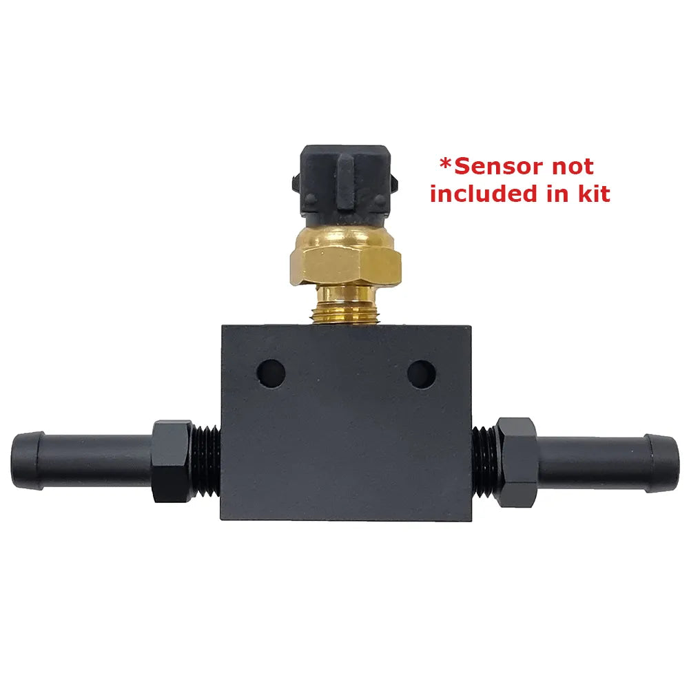 DC1007 - Transmission Temp Gauge 1/4" NPT Sensor Adapter 3/8"
