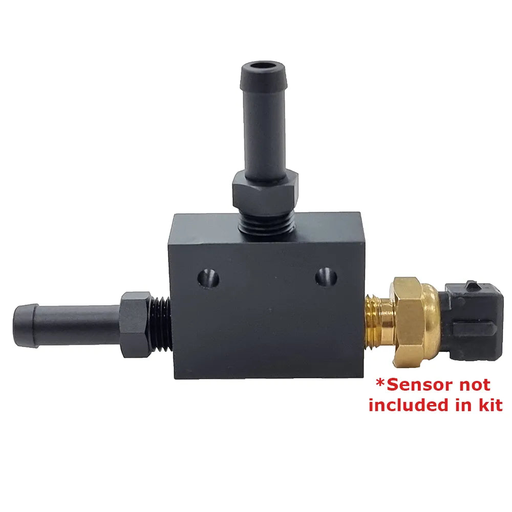 DC1007 - Transmission Temp Gauge 1/4" NPT Sensor Adapter 3/8"
