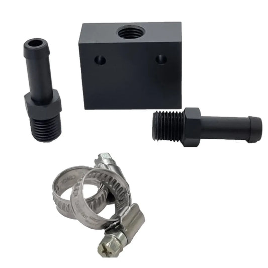 DC1007 - Transmission Temp Gauge 1/4" NPT Sensor Adapter 3/8"