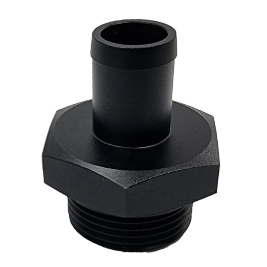 DC1021 - -16ORB to 3/4" (19mm) Hose Barb Aluminium Fitting