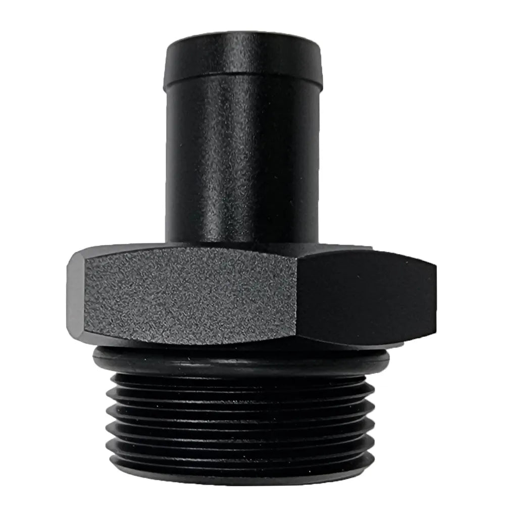 DC1021 - -16ORB to 3/4" (19mm) Hose Barb Aluminium Fitting