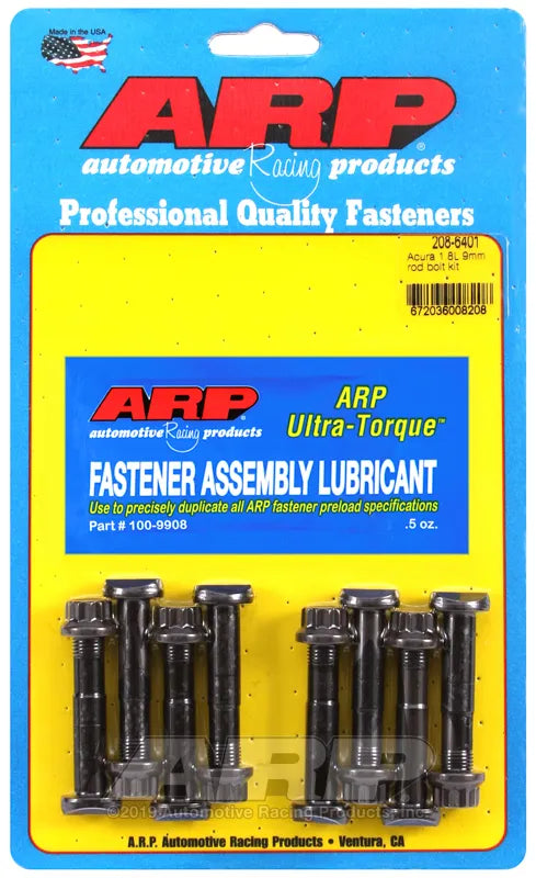 208-6401 - ARP Honda/Acura 1.28L M9 Rod Bolt Kit