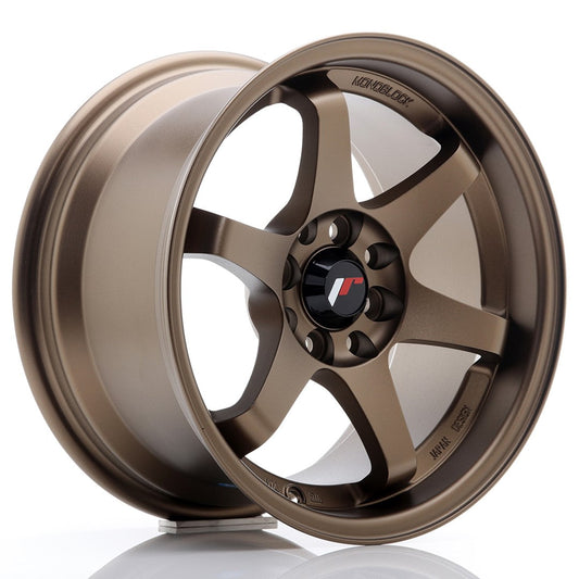 JR Wheels JR3 15x8 ET25 4x100/114 Anodized Bronze CB: 73,1