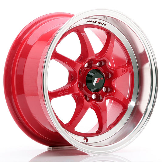 JR Wheels TF2 15x7,5 ET30 4x100/114 Red CB: 73,1