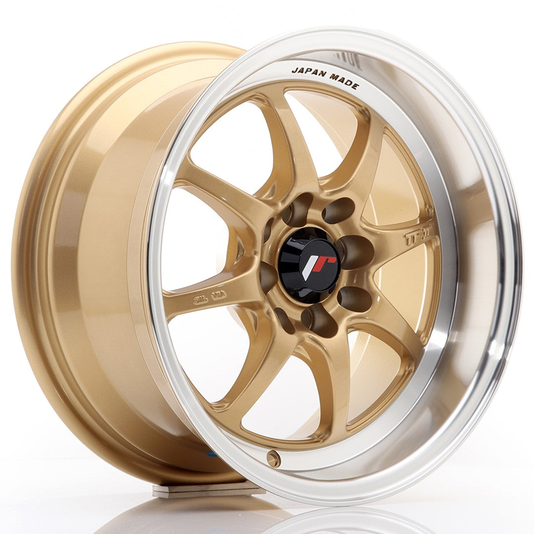 JR Wheels TF2 15x7,5 ET30 4x100/114 Gold CB: 73,1