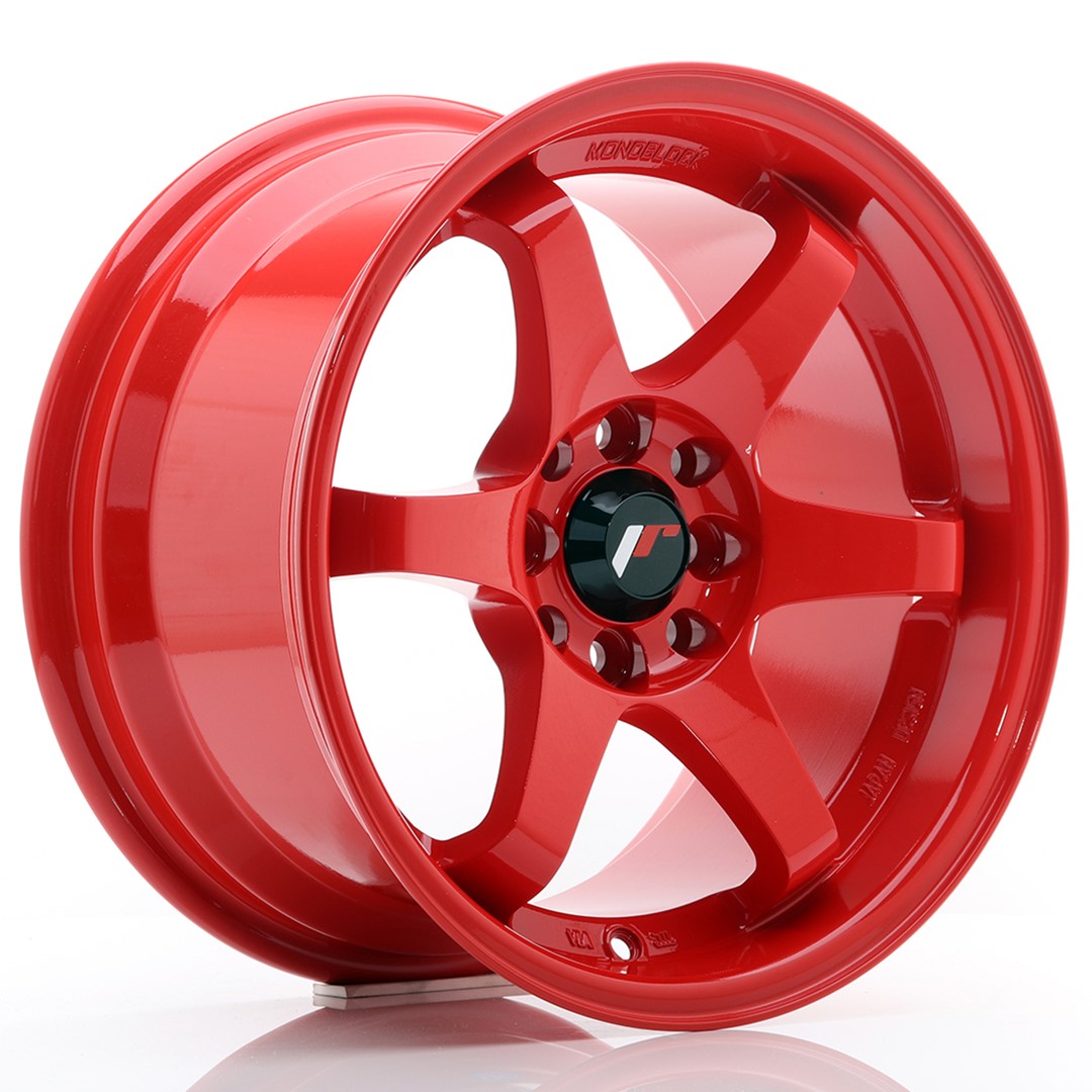 JR Wheels JR3 15x8 ET25 4x100/108 Red CB: 73,1