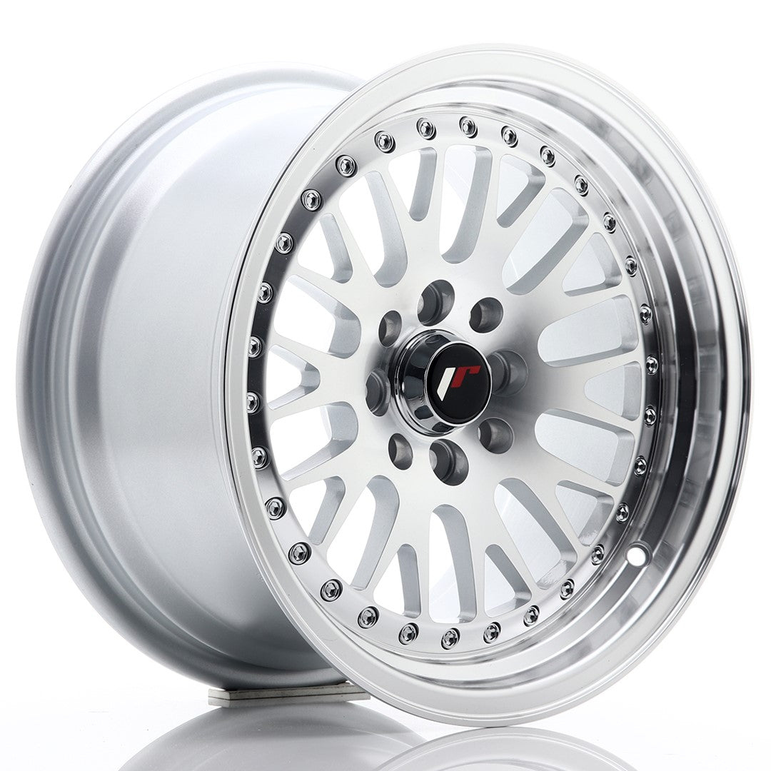 JR Wheels JR10 15x8 ET20 4x100/108 Silver Machined Face CB: 74,1