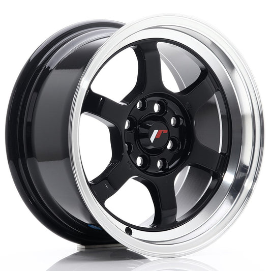 JR Wheels JR12 15x7,5 ET26 4x100/114 Gloss Black CB: 73,1