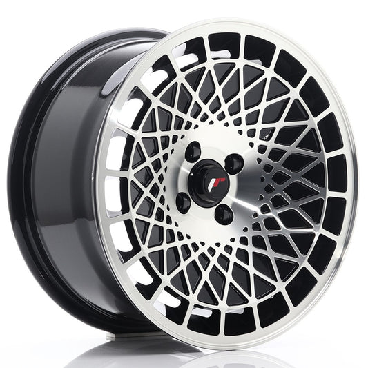 JR Wheels JR14 16x8 ET15 4x100 Gloss Black Machined Face CB: 74,1