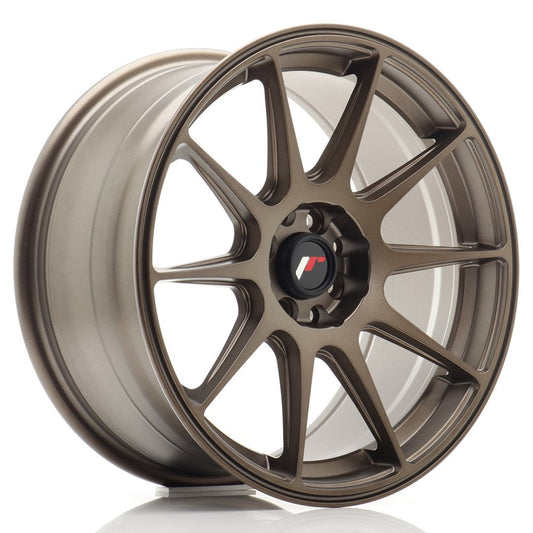 JR Wheels JR11 17x8,25 ET35 5x100/114,3 Matt Bronze CB: 73,1