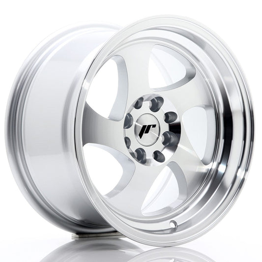 JR Wheels JR15 15x8 ET20 4x100/108 Machined Silver CB: 74,1