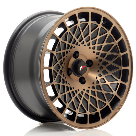 JR Wheels JR14 16x8 ET15 4x100 Black Bronze Finish CB: 74,1