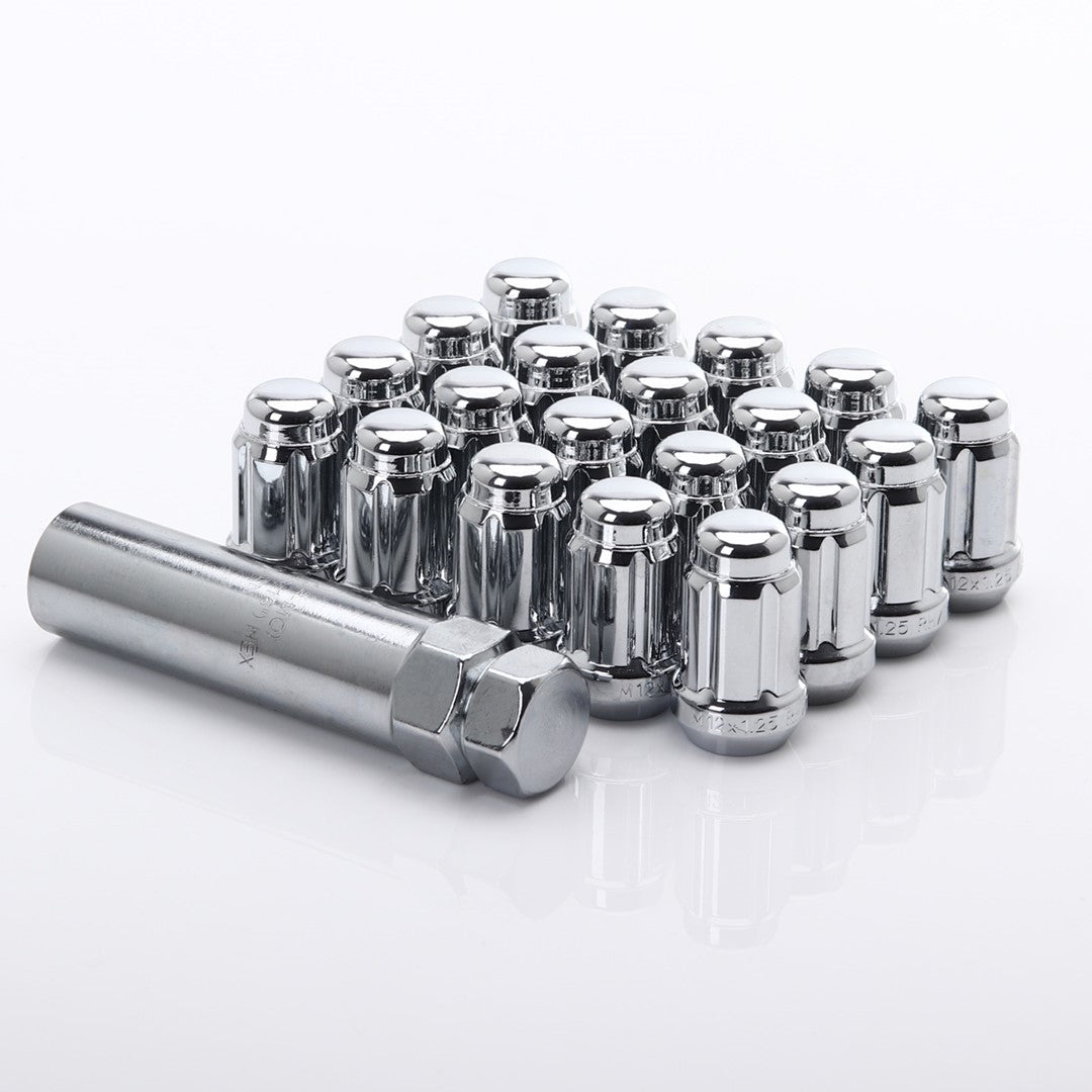 Forged Steel Japan Racing Nuts JN2 12x1,5 Chrome