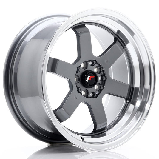 JR Wheels JR12 17x9 ET25 5x100/114 Gun Metal CB: 73,1