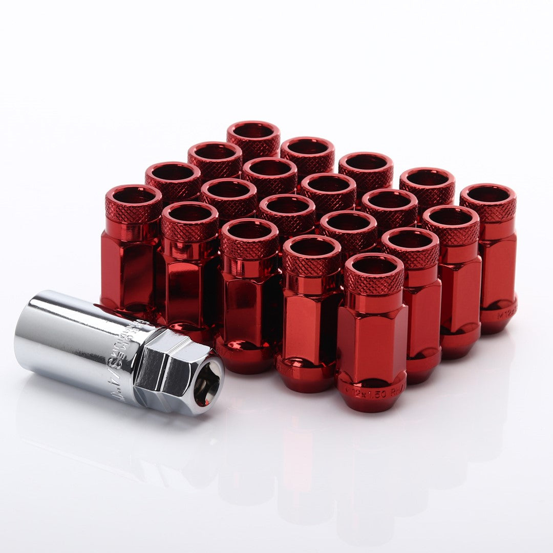 Forged Steel Japan Racing Nuts JN1 12x1,5 Red