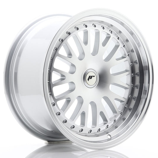 JR Wheels JR10 17x9 ET25-30 Blank Silver Machined Face CB: 74,1