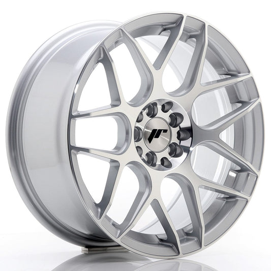 JR Wheels JR18 17x8 ET35 4x100/114 Silver Machined CB: 73,1