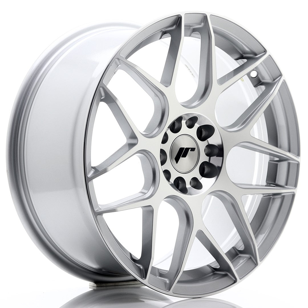 JR Wheels JR18 18x8,5 ET40 5x112/114 Silver Machined CB: 74,1