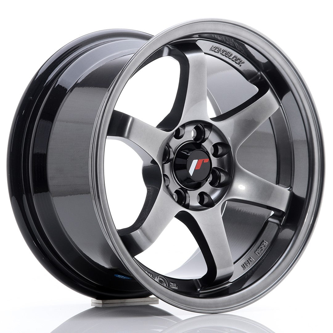 JR Wheels JR3 15x8 ET25 4x100/108 Hyper Black CB: 73,1