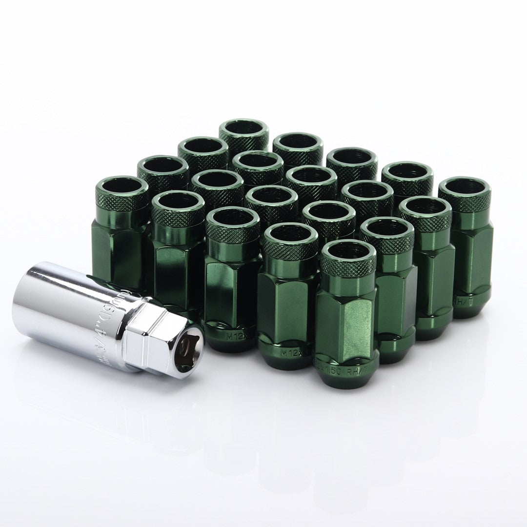 Forged Steel Japan Racing Nuts JN1 12x1,25 Green.