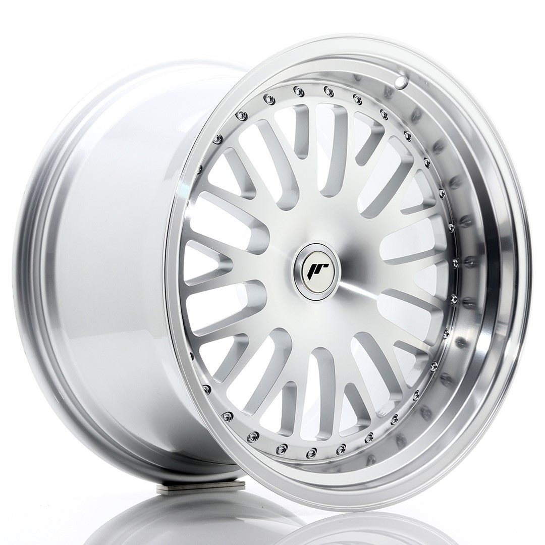 JR Wheels JR10 19x11 ET15-30 Blank Silver Machined Face CB: 74,1