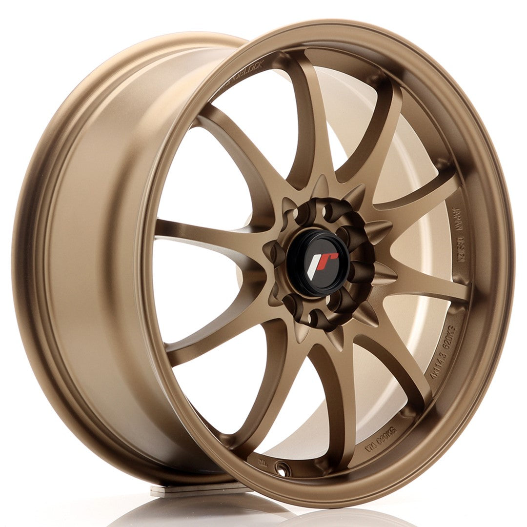 JR Wheels JR5 17x7,5 ET35 5x100/114,3 Dark Anodized Bronze CB: 73,1