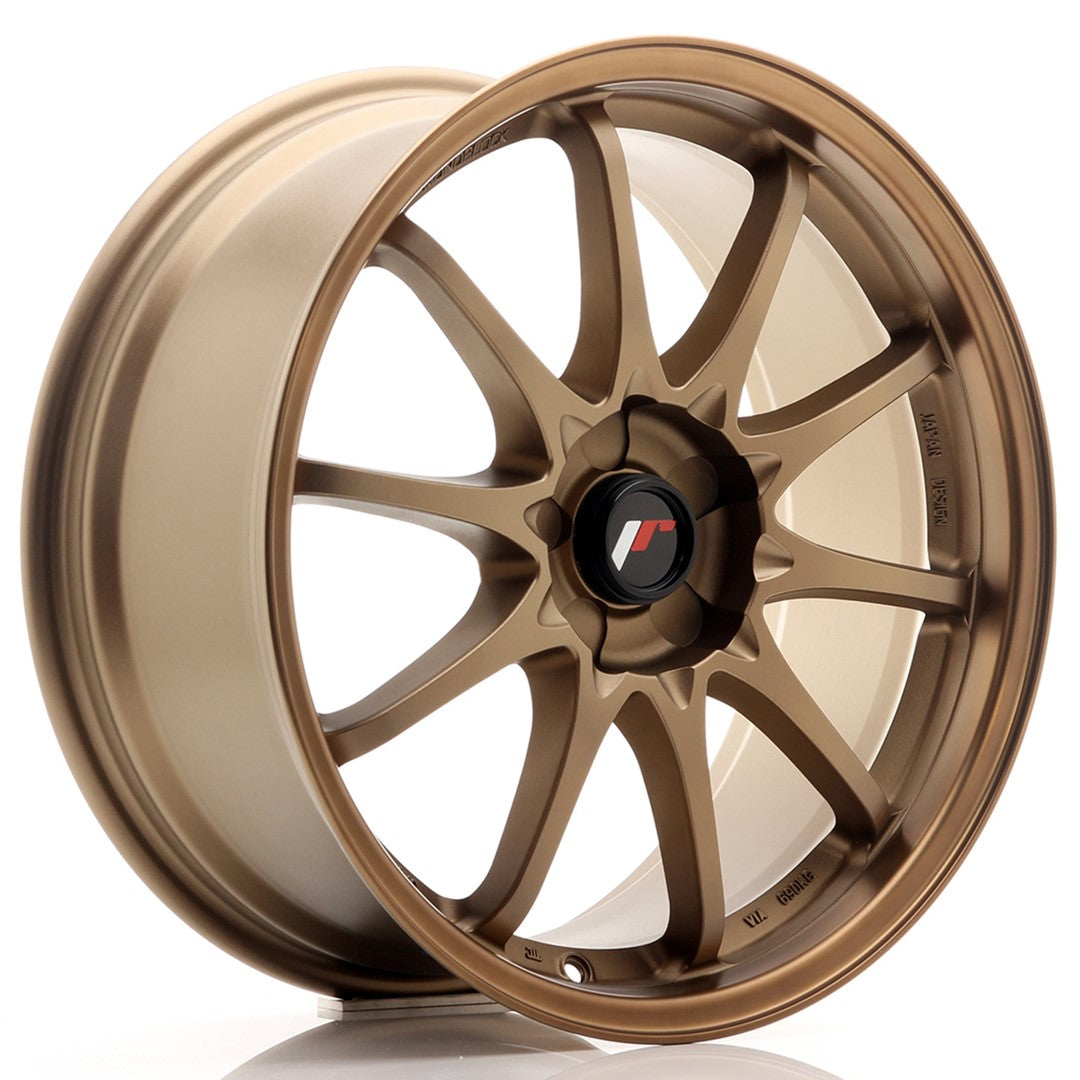 JR Wheels JR5 18x8 ET35 5H BLANK Dark Anodized Bronze CB: 74,1