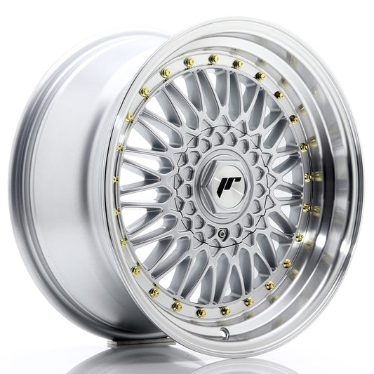 JR Wheels JR9 17x8,5 ET20-35 BLANK Silver w/Machined Lip CB: 74,1