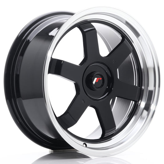 JR Wheels JR12 17x8 ET35 Blank Gloss Black CB: 74,1