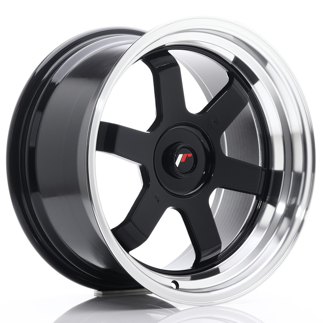 JR Wheels JR12 17x9 ET25 Blank Gloss Black CB: 74,1