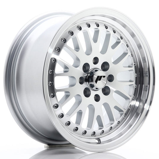 JR Wheels JR10 15x7 ET30 4x100/108 Silver Machined Face CB: 74,1