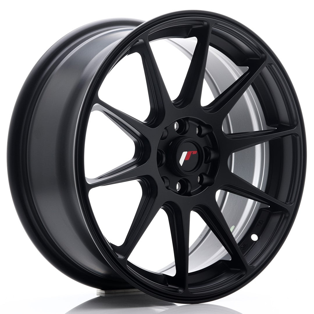 JR Wheels JR11 17x7,25 ET25 4x100/108 Matt Black CB: 73,1